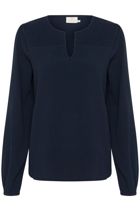 Blouse met lange mouwen Regular fit Midnight Marine - Image 4