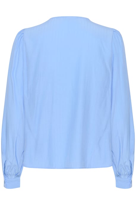 Blouse met lange mouwen Regular fit Vista Blue - Image 5