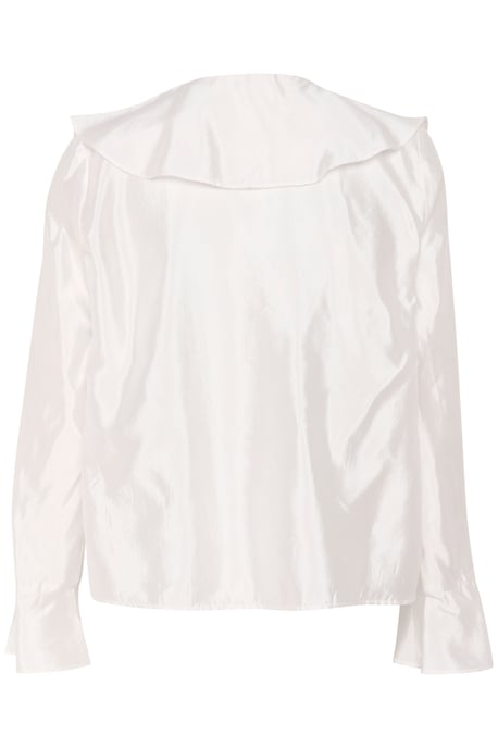 Blouse met lange mouwen Loose fit Whisper White - Image 5