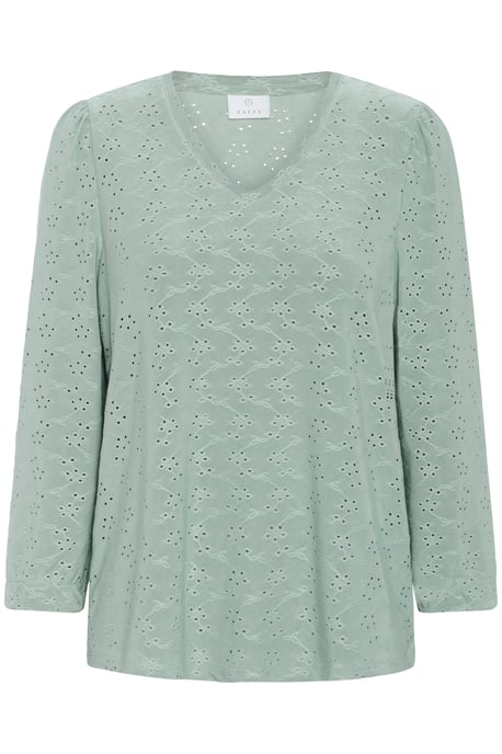 Blouse met lange mouwen Regular fit Lily Pad CC light green - Image 4