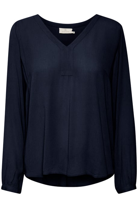 Blouse met lange mouwen Regular fit Midnight Marine - Image 5