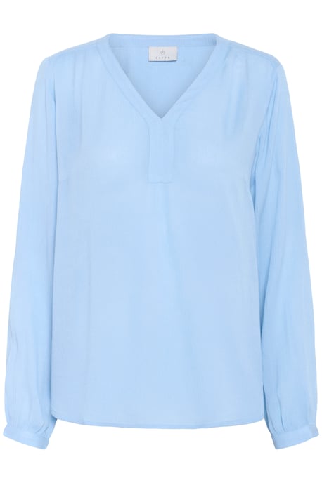 Blouse met lange mouwen Regular fit Soft Chambray blue - Image 4