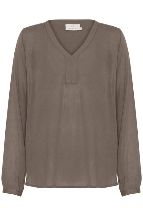 Blouse met lange mouwen Regular fit Major Brown - Image 4