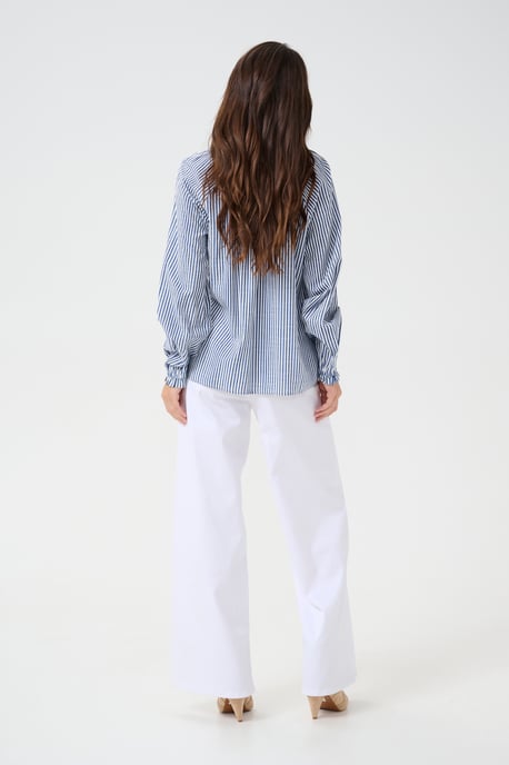 Blouse met lange mouwen Regular fit Blue Milkboy - Image 2