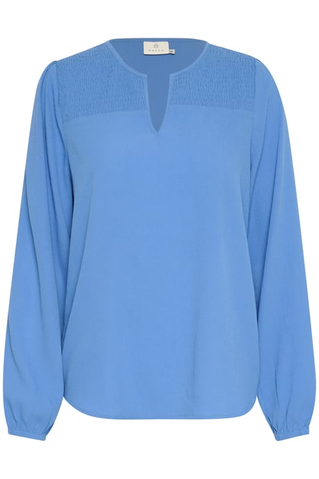 Blouse met lange mouwen Regular fit Ebb and Flow blue - Image 4