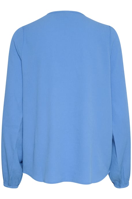 Blouse met lange mouwen Regular fit Ebb and Flow blue - Image 5