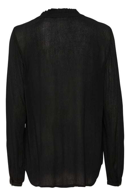 Blouse met lange mouwen Regular fit Black Deep - Image 5