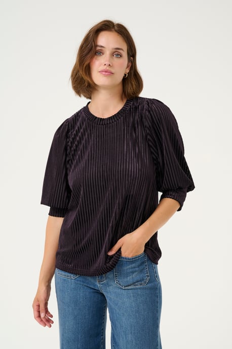 Blouse met lange mouwen Loose fit Dawn Purple CC. - Image 3