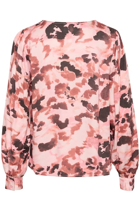 Blouse met lange mouwen Regular fit Blurred Rose - Image 5