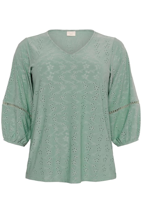 Blouse met lange mouwen Regular fit Green Bay CC. light green - Image 4