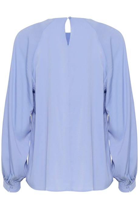 Blouse met lange mouwen Regular fit Cornflower - Image 5