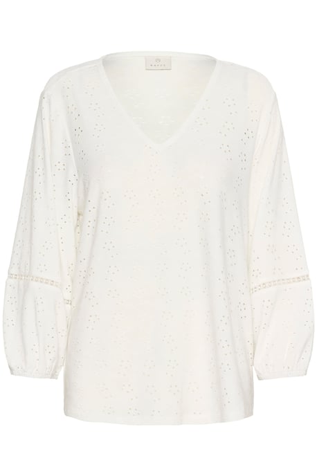 Blouse met lange mouwen Regular fit Chalk CC. - Image 4