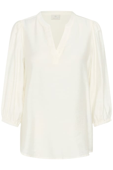 Blouse met lange mouwen Regular fit Chalk CC. - Image 4