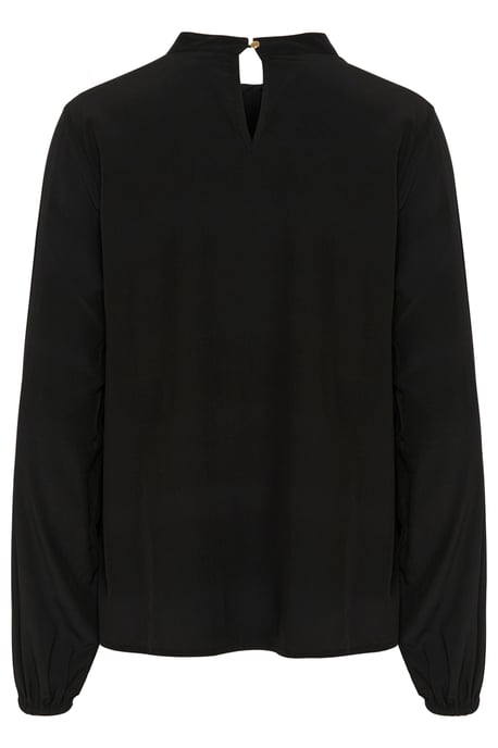 Blouse met lange mouwen Relaxed fit Blac - Image 5
