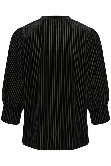 Blouse met lange mouwen Loose fit Black Deep CC. black - Image 5