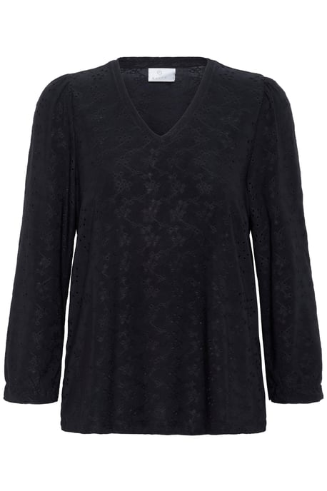 Blouse met lange mouwen Regular fit Black Deep CC. black - Image 4
