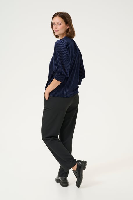 Blouse met lange mouwen Loose fit Midnight Marine  - Image 2