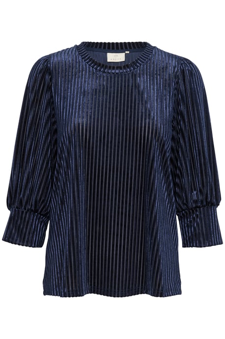 Blouse met lange mouwen Loose fit Midnight Marine  - Image 4