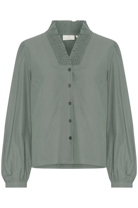 Blouse met lange mouwen Regular fit Balsam Green - Image 4