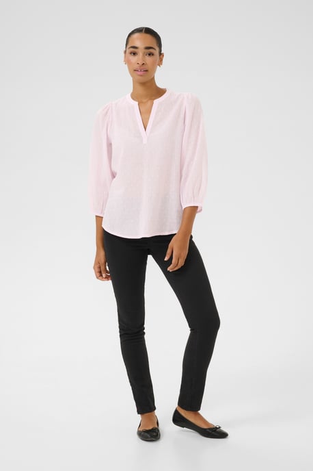 Blouse met lange mouwen Regular fit Lilac Snow - Image 1
