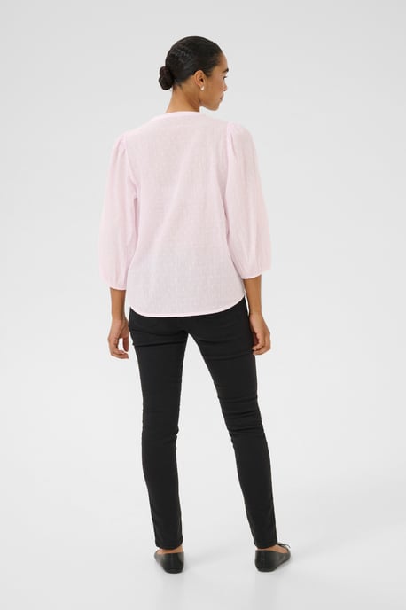Blouse met lange mouwen Regular fit Lilac Snow - Image 2