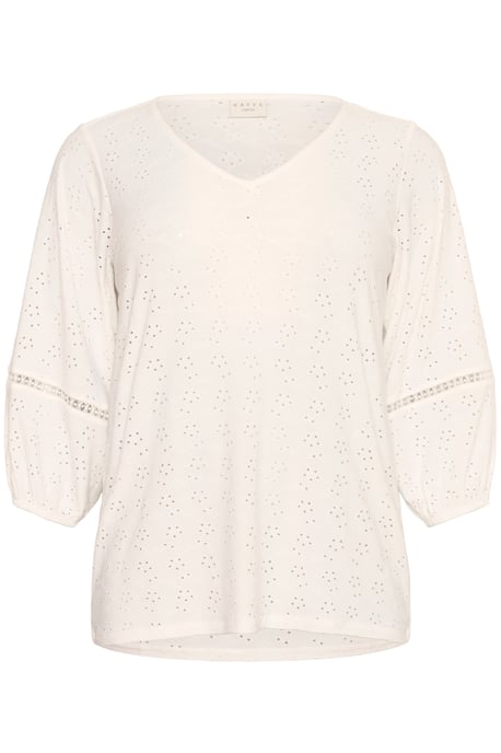 Blouse met lange mouwen Regular fit Chalk CC. - Image 4