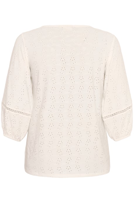 Blouse met lange mouwen Regular fit Chalk CC. - Image 5