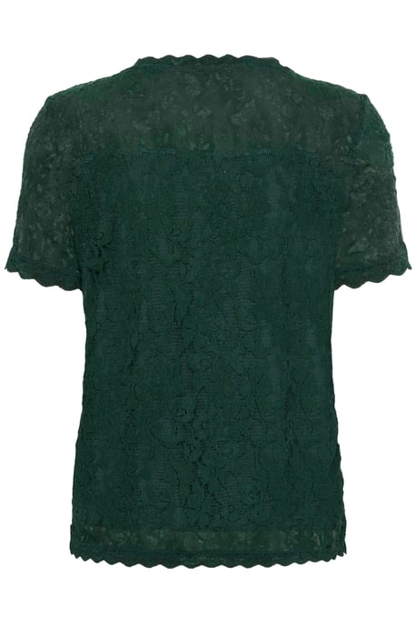 Blouse met korte mouwen Regular fit Sea Moss - Image 5