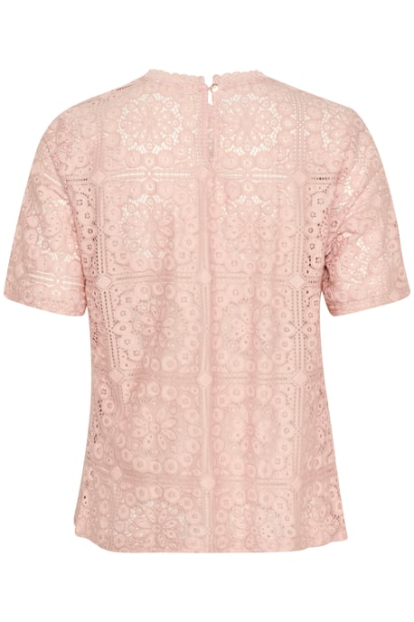 Blouse met korte mouwen Regular fit Burnished Lilac lilac - Image 5