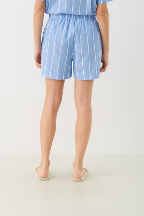 Short Easy fit Marina Blue and White Stripe blue white - Image 3