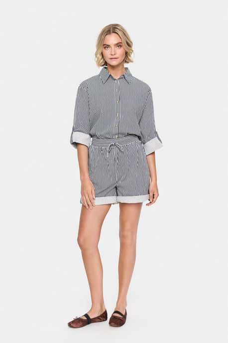 Short Regular fit Ice Nightsky Stripe dark blue - Image 1