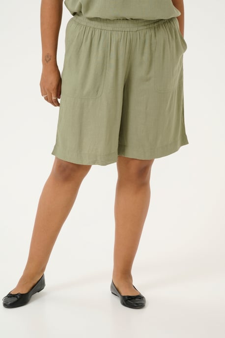 Short Regular fit Oil Green - Image 3