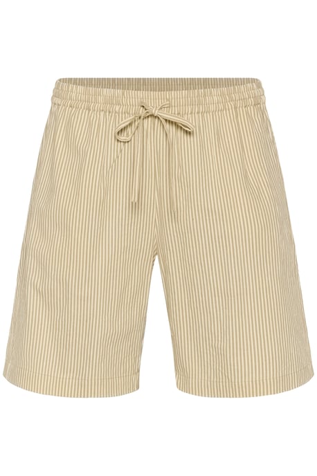Short Loose fit Chincilla / White stripe beige - Image 4