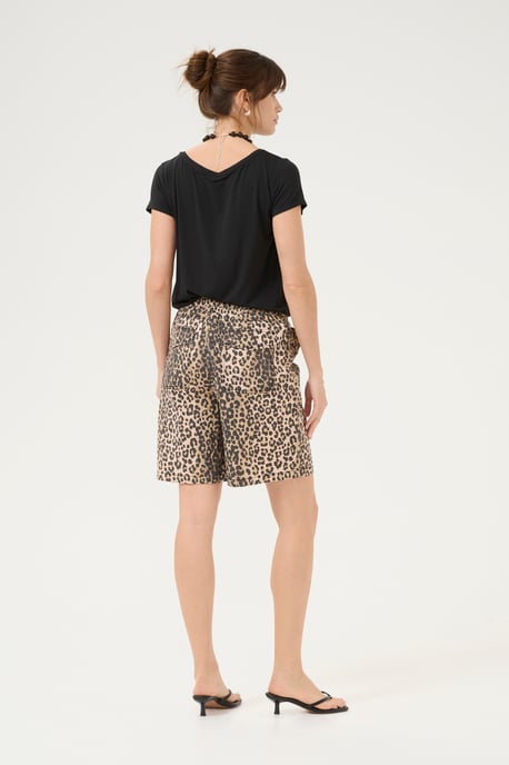 Short Casual fit Leopard Wash - Image 3