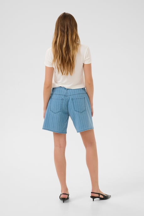 Short Relaxed fit Light Blue Denim  - Image 3