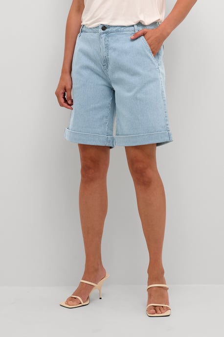 Short Loose fit Blue/White Stripe - Image 2