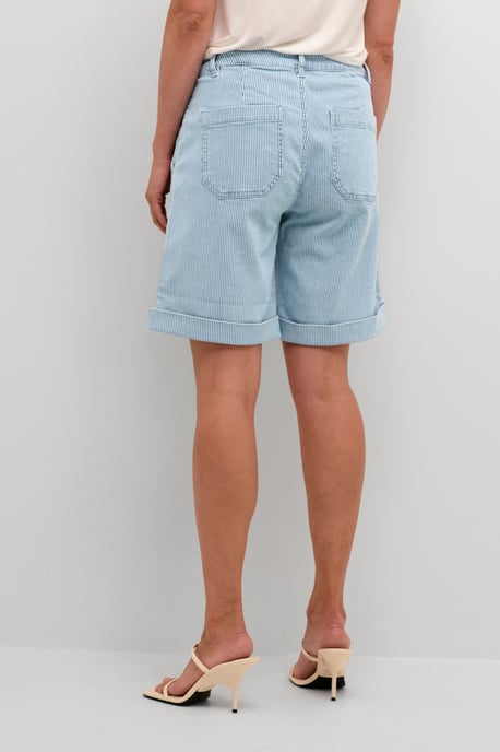 Short Loose fit Blue/White Stripe - Image 3