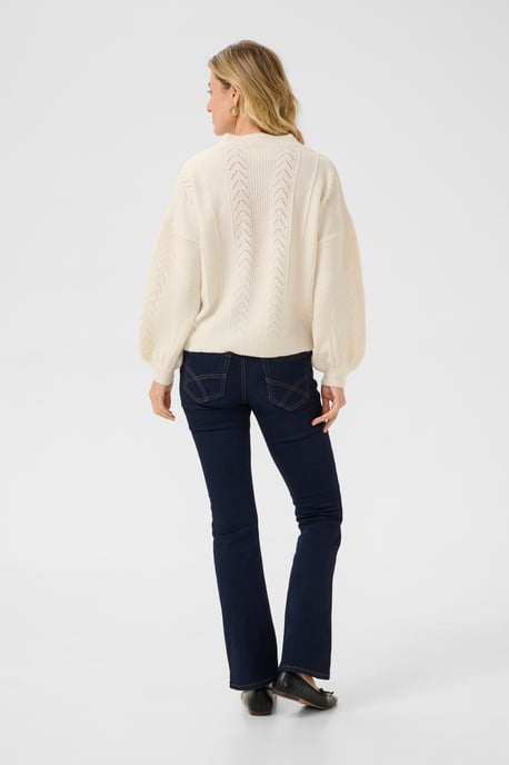 Vest Straight fit Eggnog cream - Image 2