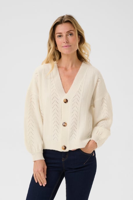 Vest Straight fit Eggnog cream - Image 3