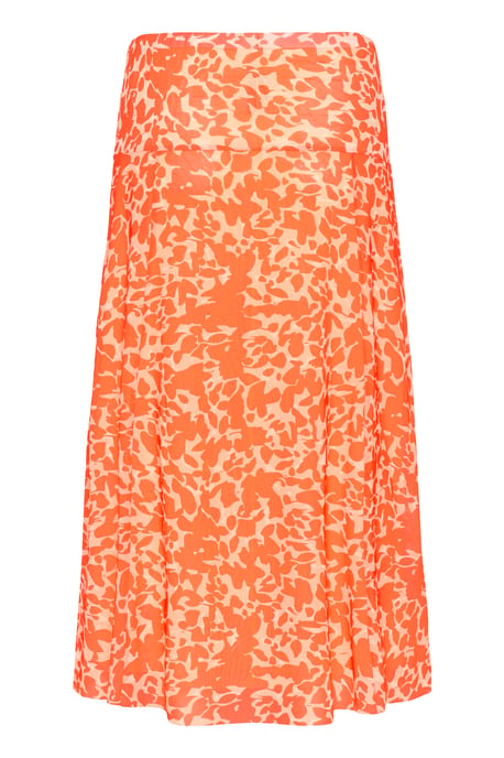 Rok A-shape Tangerine Tango Leaf orange - Image 5