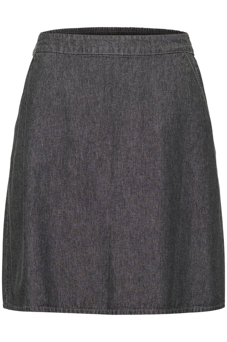 Rok A-shape Grey Washed Denim  - Image 4