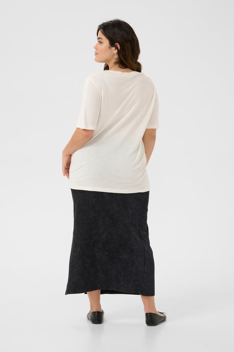 Rok Tight fit Black washed rib black - Image 2