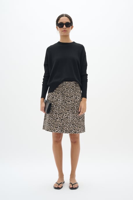 Rok A-shape Classic Leopard animal - Image 4
