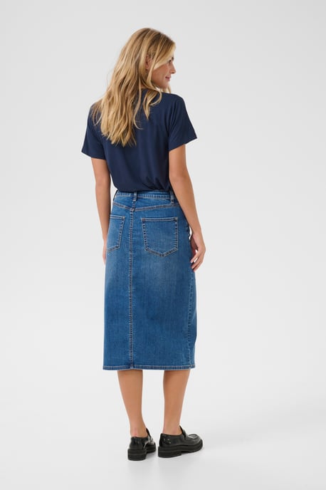 Denim rok Regular fit Medium Blue Denim - Image 2