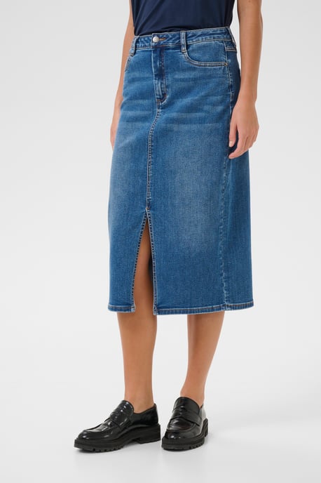 Denim rok Regular fit Medium Blue Denim - Image 3