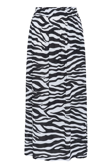Rok A-shape Black/Chalk Animal Print black multi - Image 4