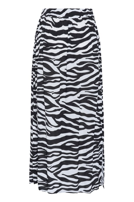 Rok A-shape Black/Chalk Animal Print black multi - Image 5