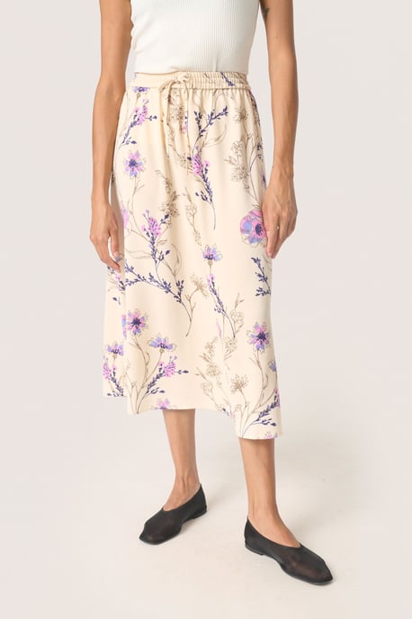 Rok A-shape Whitecap Gray Floral Print multicolour - Image 2