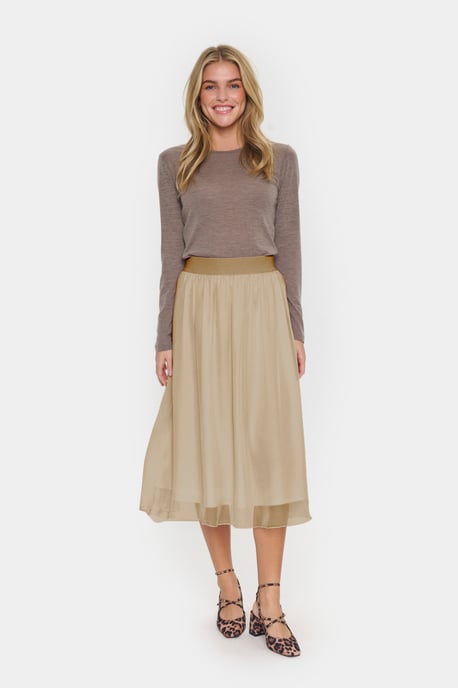 Rok Casual fit Plaza Taupe beige - Image 1