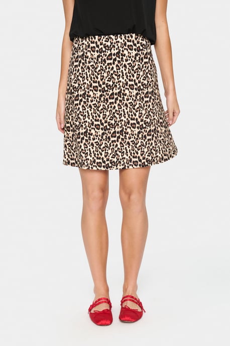 Rok A-shape Black Reg Leo - Image 2